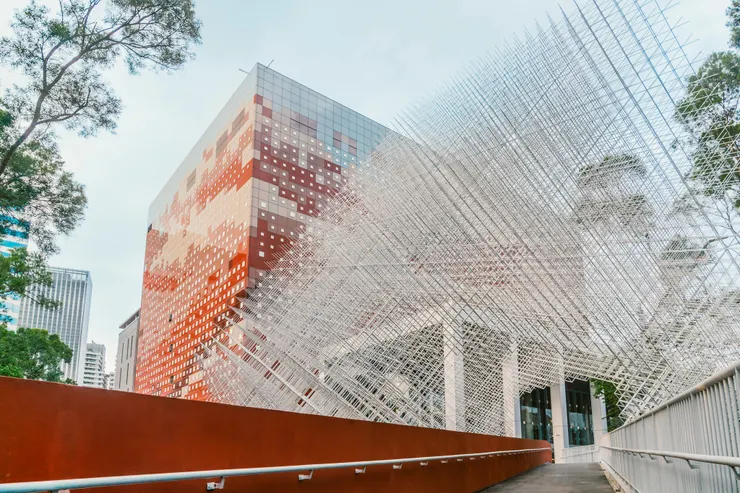 刊頭：我國首座國家檔案館 資料來源：國家發展委員會檔案管理局提供