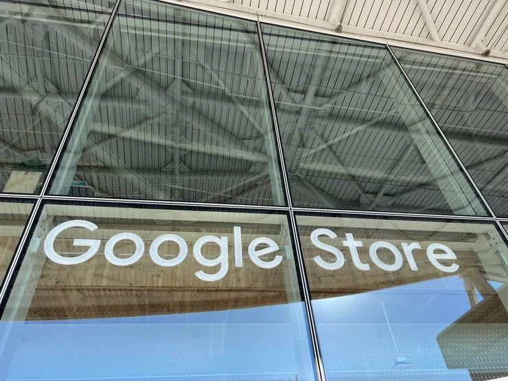 Google Store入口處