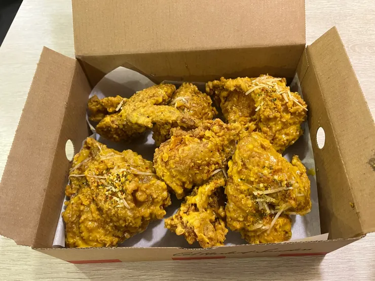 富貴開運金沙雞，蛋黃味超濃。