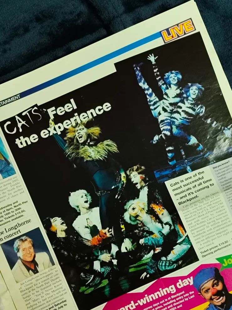 看秀就是其中一樣！這裡有僅次於倫敦西區的座位數目，像是知名的音樂劇《貓》，這裡也看得到！