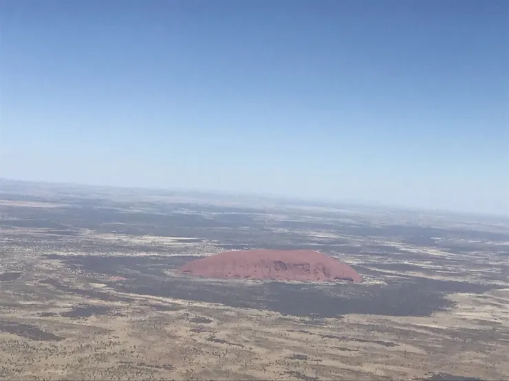 飛機上拍下來的鳥魯魯
