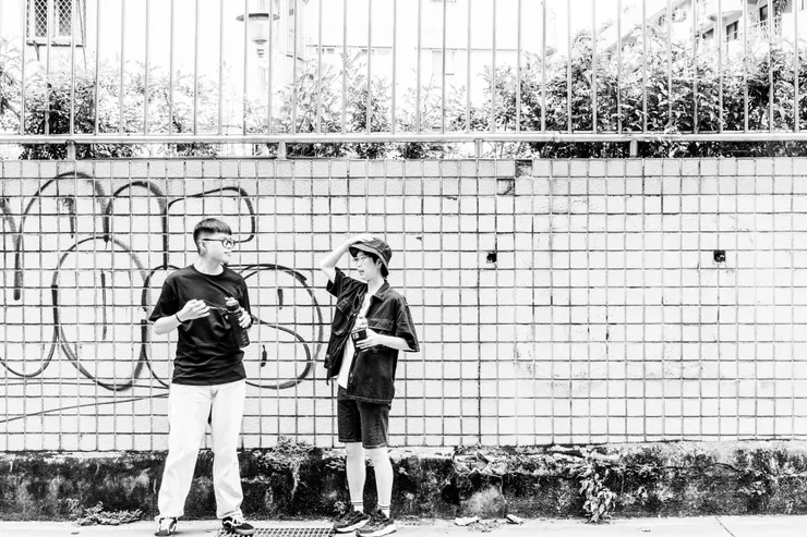 左起:陳弘洋、秦佐 / 攝影:李霈群