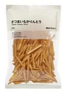 無印良品 大袋番薯條