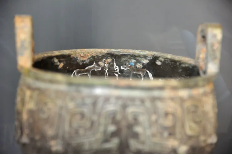 【中國與南亞展室！青銅器，那些雕刻動物樸拙可愛。】