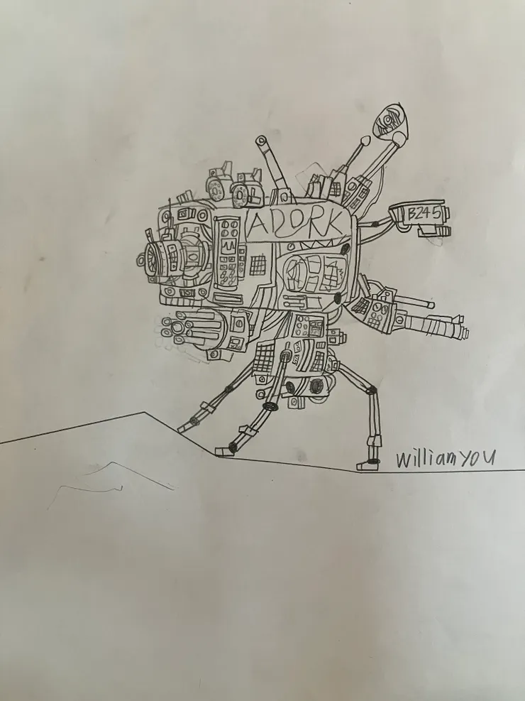 戰鬥機械蜘蛛 by WilliamYou