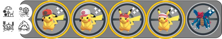 GO Tour 2025 四大棲息地皆出現