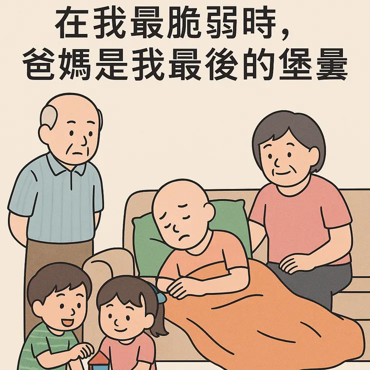 在病痛裡，是爸媽讓我的孩子還能笑得出來