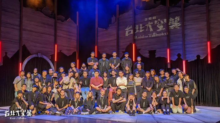 2024 年 3 月的《台北大空襲》四場次全數售罄。（圖片來源：三點水製藝文化有限公司）