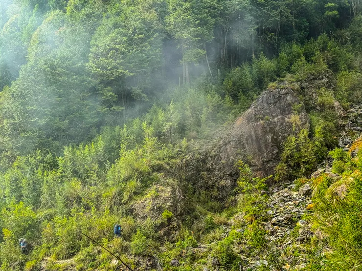 爬升下切後的風景~