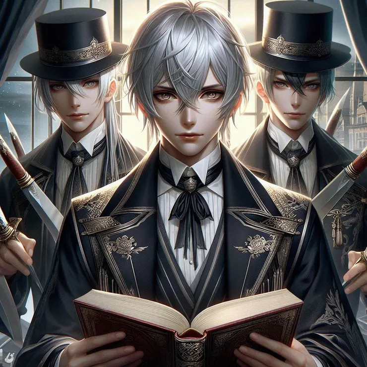 天哲使出<讀書的制裁者>