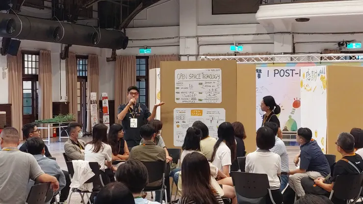 RSG 第一天 OpenSpace活動 引導師 Michael