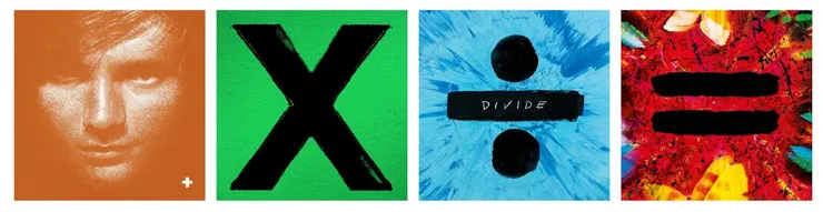 紅髮艾德的數字系列專輯