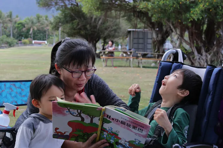 20210316我們在台東~祐聽得樂不可支好可愛！ 〔九歲九個月的祐〕