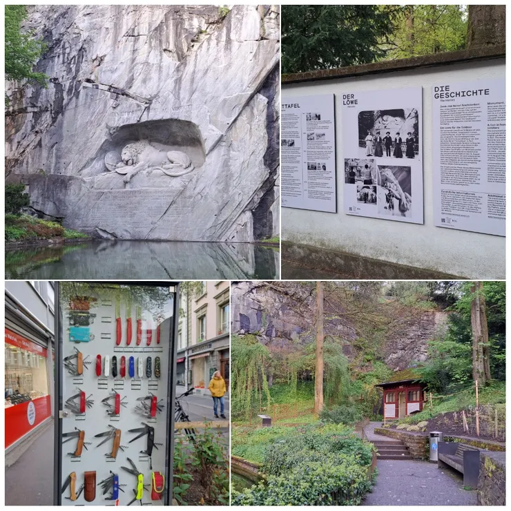 垂死獅子像 與其森林廁所