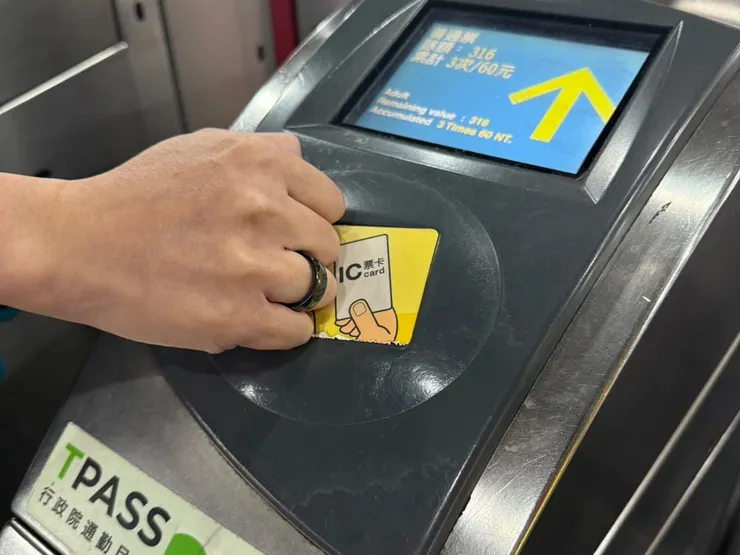 圖說：悠遊卡戒指，科技與生活的完美結合。（圖／KEYDEX標竿創意）