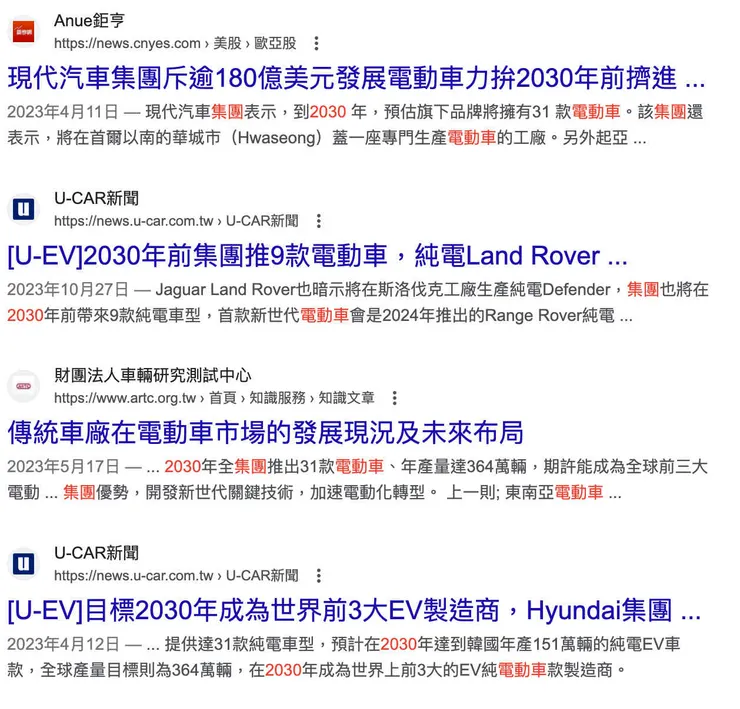 ▲一般消費者其實根本無需理會「XX車廠至20XX年前欲推出多少款電動車」，或「根據XX調查機構、XX組織出具的報告顯示，XX車廠電動化的腳步多超前/落後」等新聞，這類訊息更多是給所謂「業內人士」或投資人閱覽，唯有產品（車款）正式發表當下才算塵埃落定，否則一切只是口號，若自身較欠缺判斷力，則相對容易被帶風向。