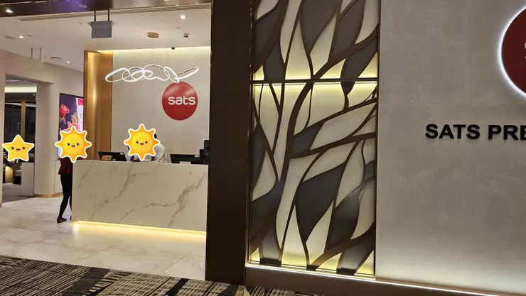 新翔貴賓室的接待櫃台與入口!