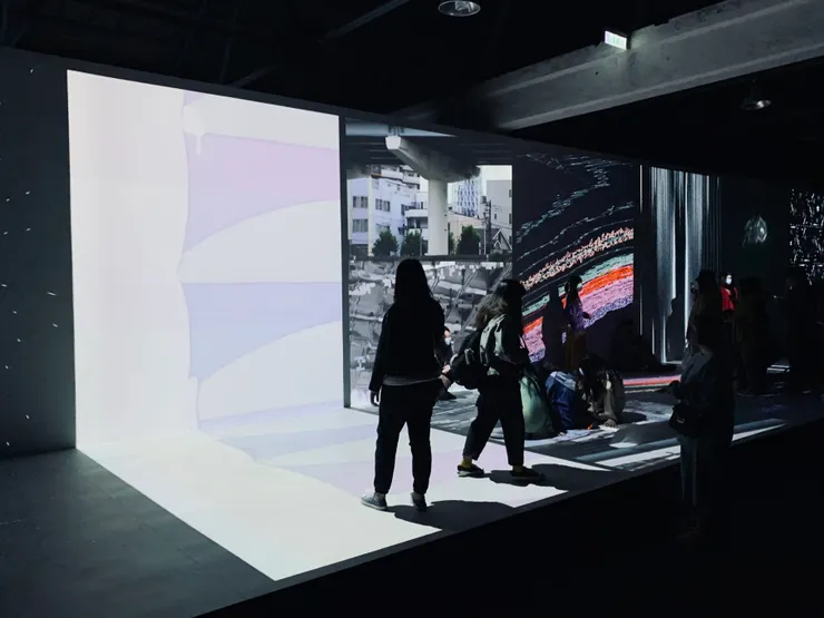 圖片來源：筆者拍攝於華山文創園區 - 聲音的建築展