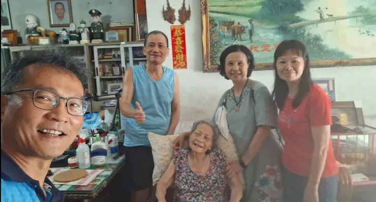 ▲高哲翰講座教授鼓勵男性家庭長照　勇敢說出自己困境。（圖/高哲翰 提供 彭可翻拍） 