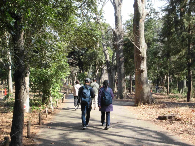 假日參加的民眾多為一對一對的朋友或伴侶黨