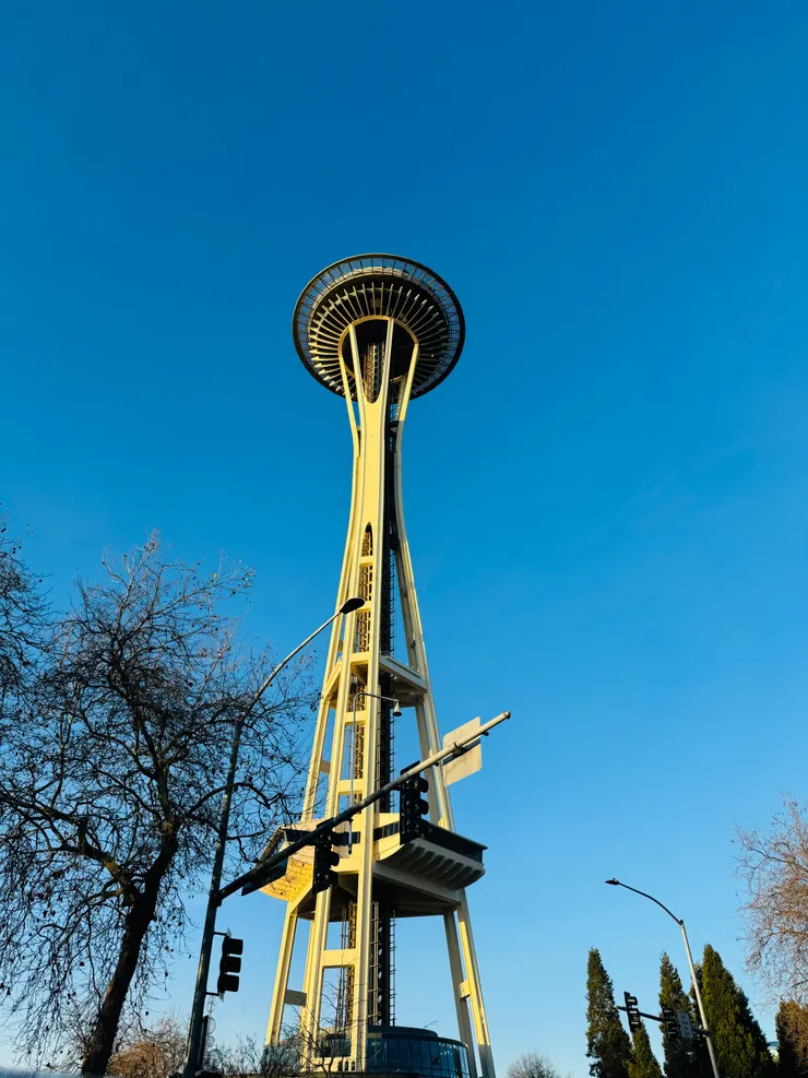 西雅圖景點:space needle