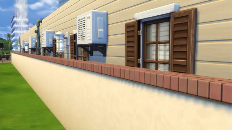 這個房間有窗簾呢！我告訴大家，這房間很是特別哦。