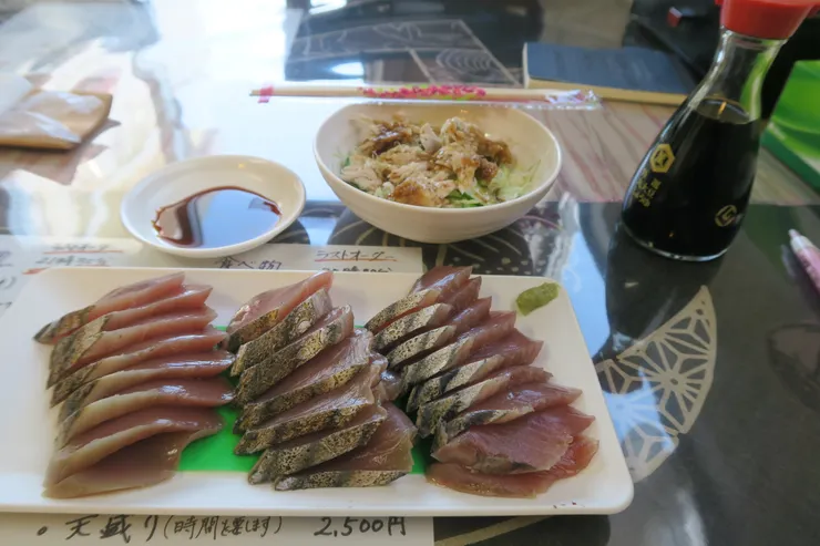 來日本一定要吃生魚片啊!