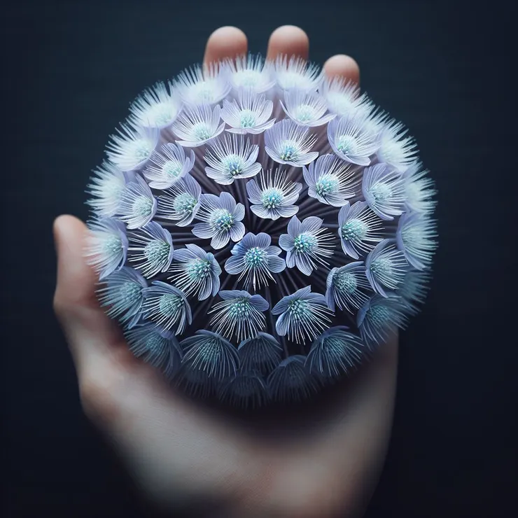 作出來不像的野胡蘿蔔花