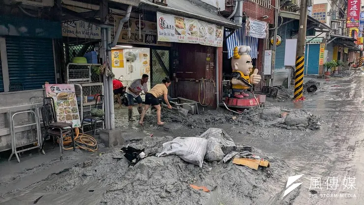 花蓮災情的慘況