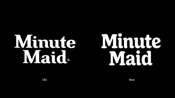 美粒果新舊字體變化