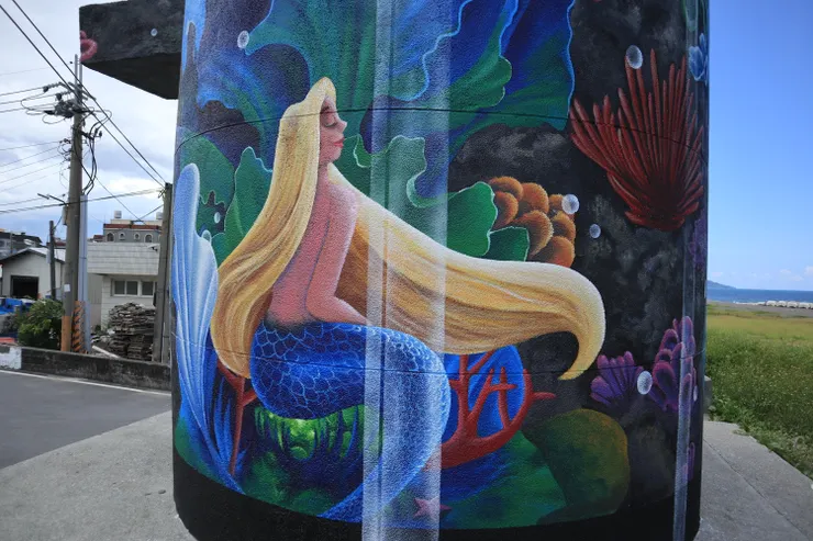 住在彌陀漁港的美人魚？