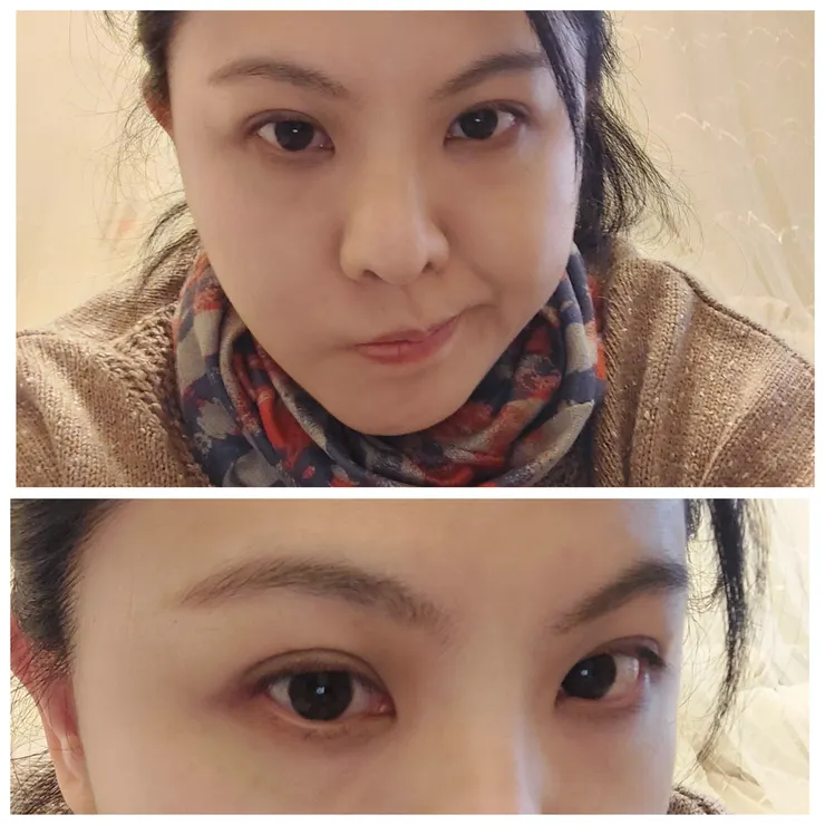 素顏，無妝，無修