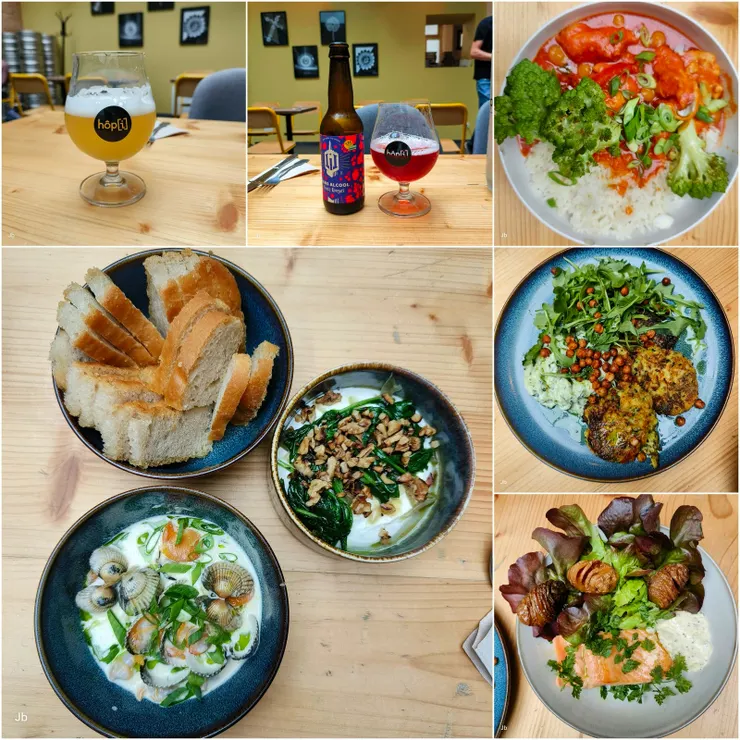 【小酒館簡餐味道好搭精釀啤酒！我們的中餐。】