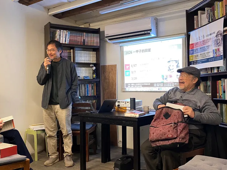 建築師陳勤忠與《台北之春》作者丘延亮
