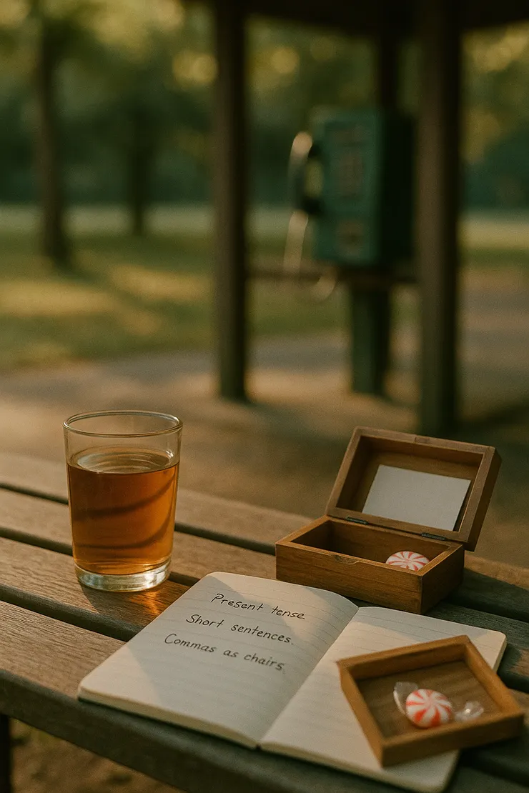 逗點是一張椅子；先坐穩，再把句子交給風。