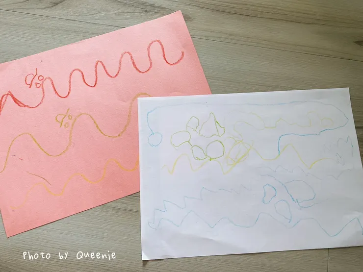 運用波浪的高低起伏來引導孩子感受一呼一吸