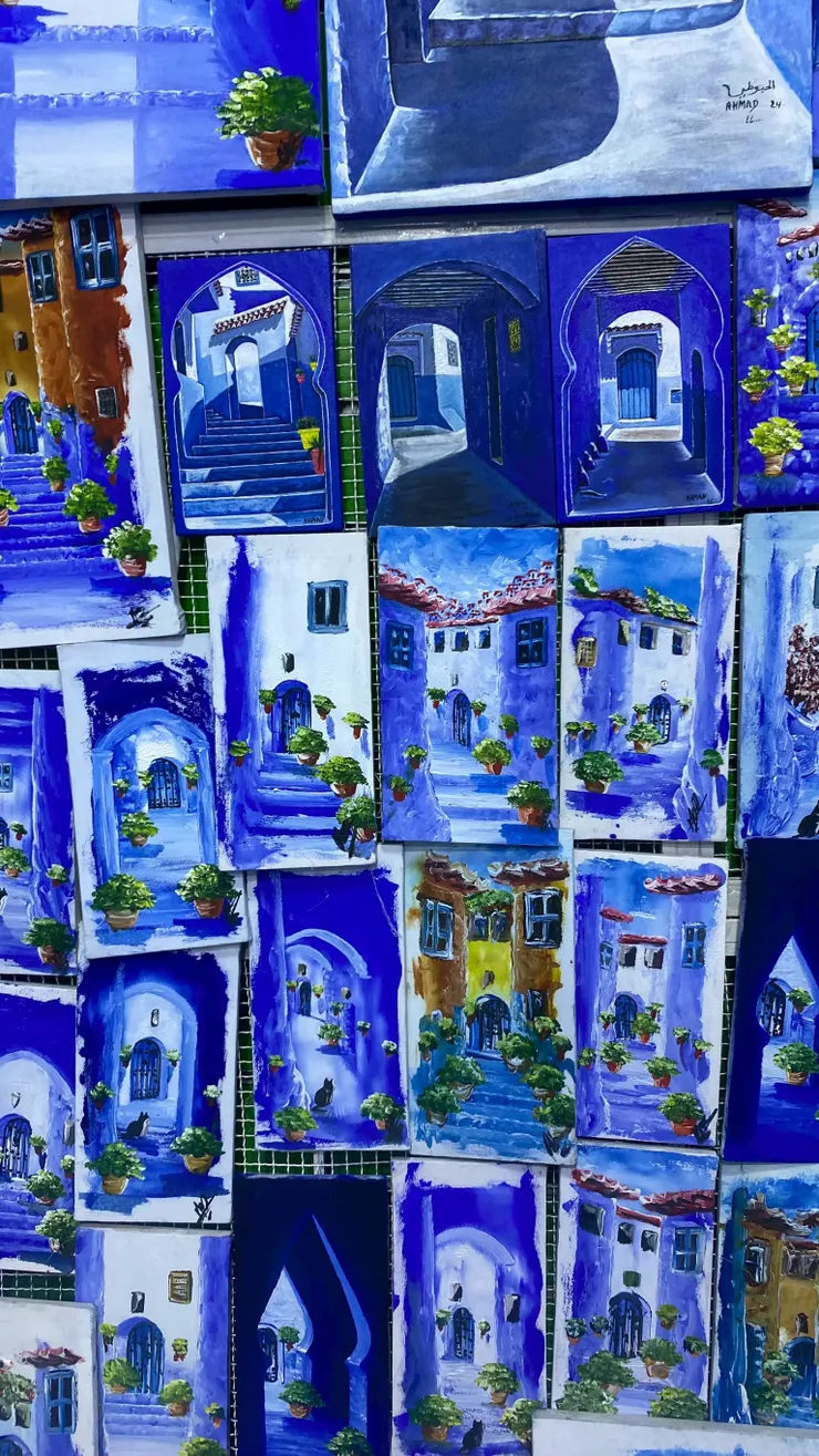 蕭安小鎮手繪畫小店