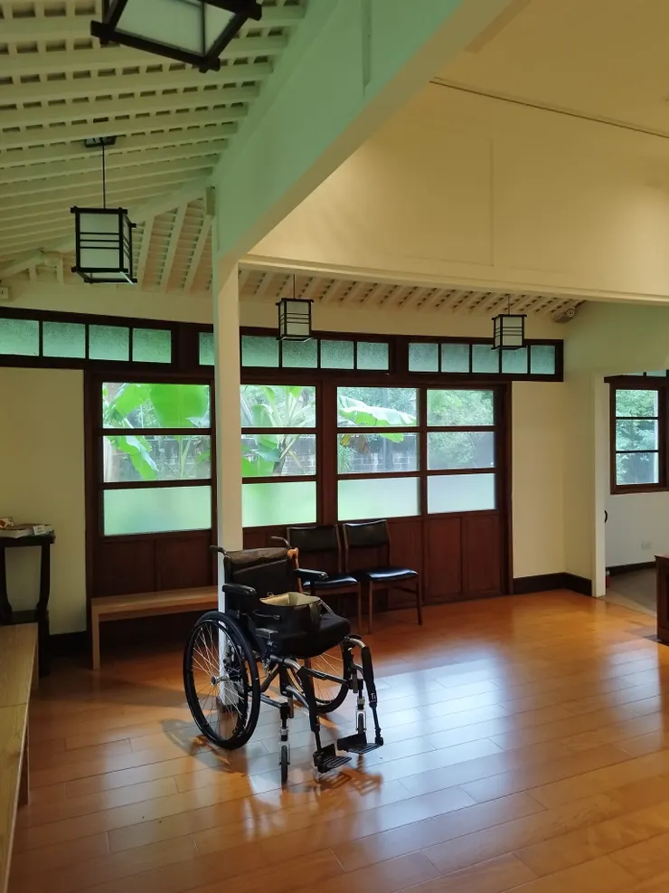 孫運璿中風復建在日式宿舍內　河童拍攝／２０２３年