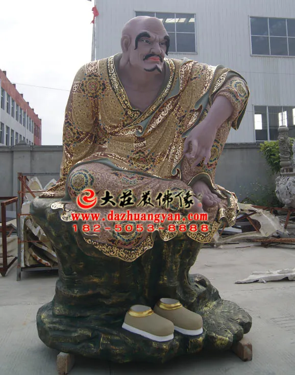 羅怙羅尊者‌左側現場實拍圖