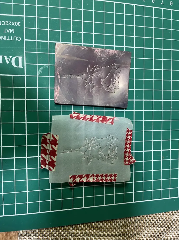 第一次打點完成