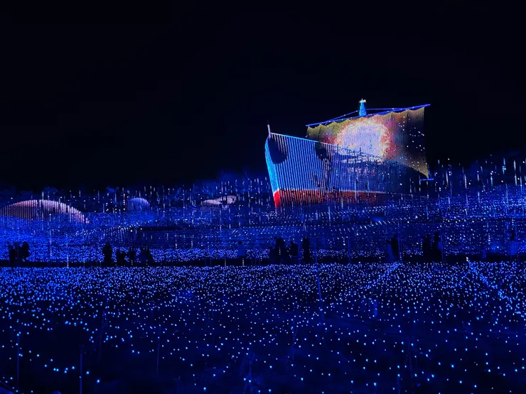 主燈區,每15分鐘就一個動畫,非常值得一看