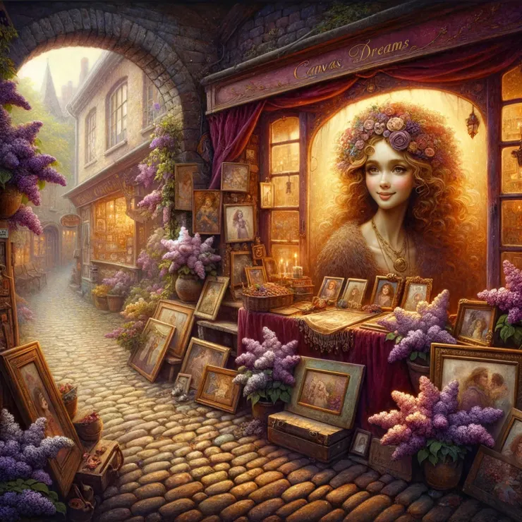 She has a gentle smile, and her eyes brim with untold stories.