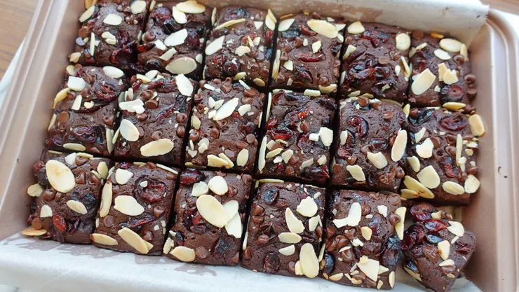 台灣米穀粉做的無麩質布朗尼