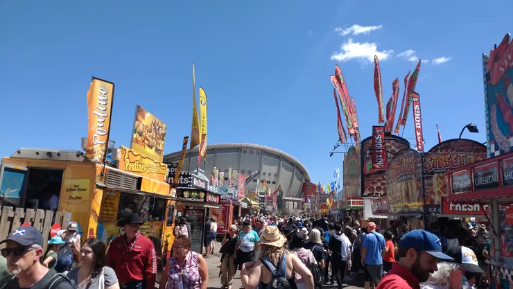 園區內非常熱鬧