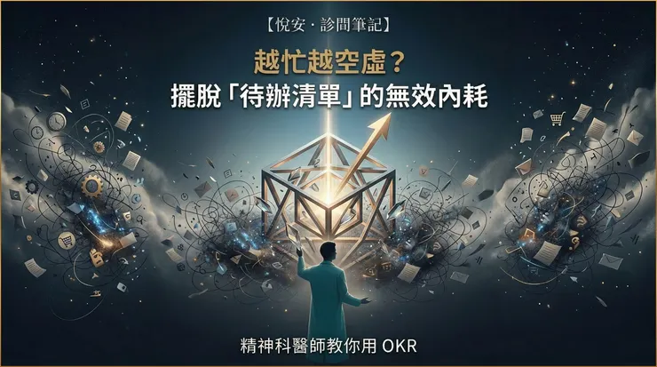 每天被瑣事淹沒,真正重要的事卻停滯不前?是時候跳脫「待辦清單」的無效內耗,找回生活的主導權了