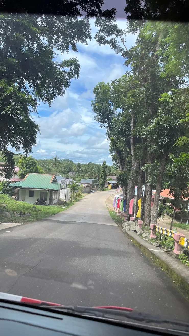 筆直的道路，沒有畫分車道