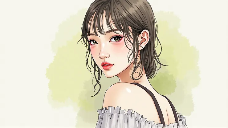 亞洲美女(本圖未使用 LoRA)