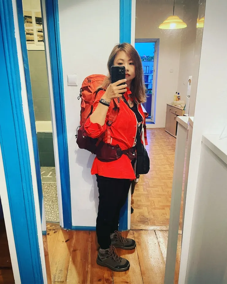 2023/07/19 出發前往朝聖的當天清晨