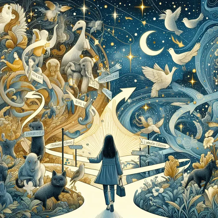 人生如夢，夢會泡沫化，現實也是如此，需要做對選擇。