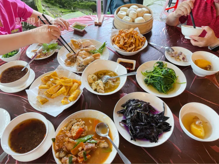 台北陽明山冠宸食館｜呷菜